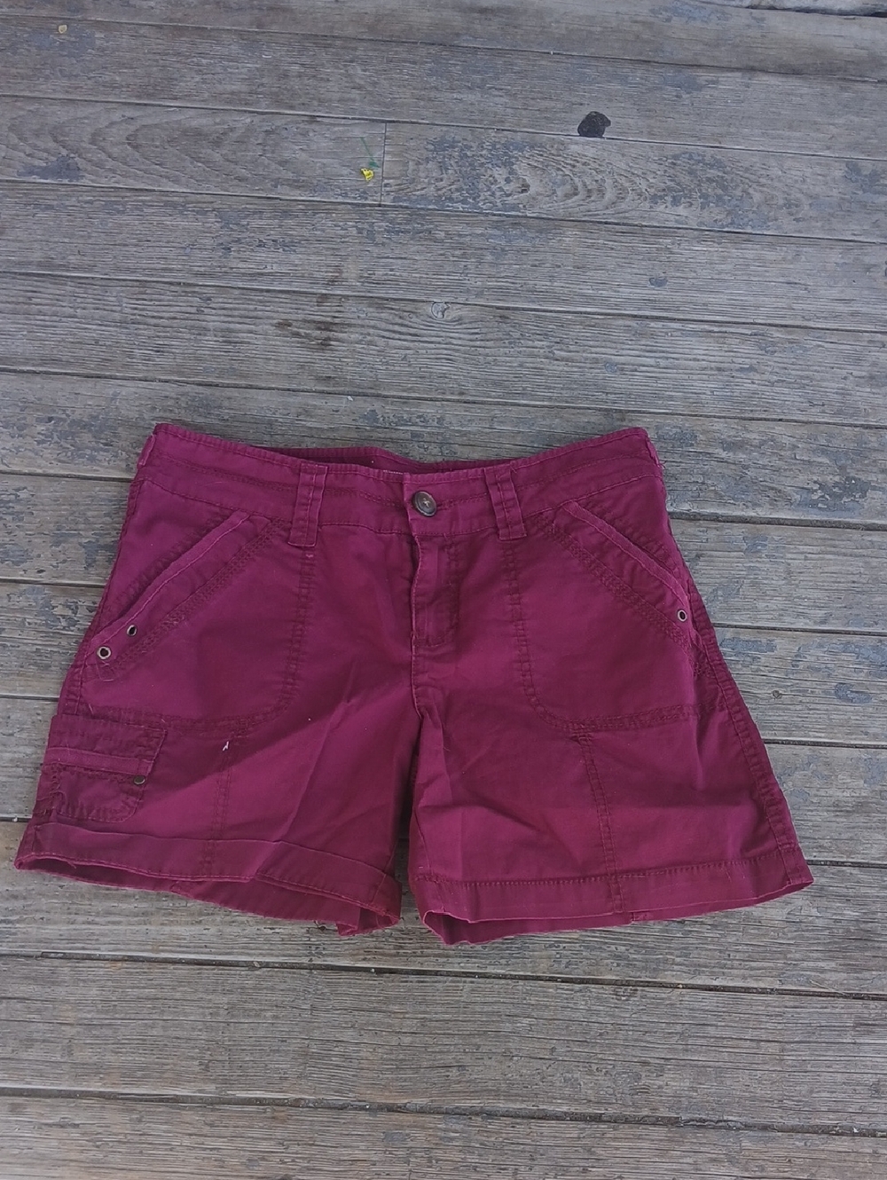 Maurices Raspberry Cargo Shorts Size 5/6